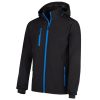 012-K48M-40-3XL    TARA SOFTSHELL FÉRFI KABÁT FEKETE KÉK_3XL   (KOR)