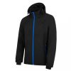 012-K48W-40-S-012-K48W-40-XXL    TARA SOFTSHELL NŐI KABÁT FEKETE KÉK_S-XXXL   (KOR)