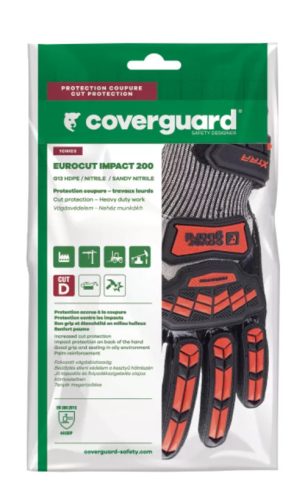 1CHIC30010 1CHIC30010   EUROCUT IMPACT 200 PIROS BEÜTŐDÉS ELLENI VÉDŐKESZTYŰ_10  (G)