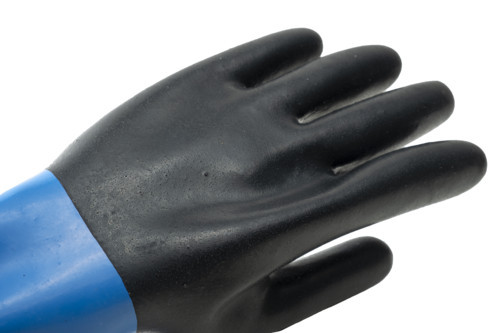 1CHNE30007_11 ÚJ! EUROCHEM NE530 FEKETE NEOPRÉN VEGYSZERÁLLÓ VÉDŐKESZTYŰ_7-11 ig (G)