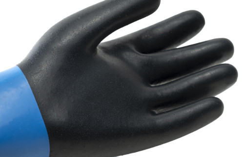 1CHNE30007_11 ÚJ! EUROCHEM NE530 FEKETE NEOPRÉN VEGYSZERÁLLÓ VÉDŐKESZTYŰ_7-11 ig (G)