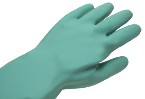 1CHNI50007_11 ÚJ! EUROCHEM NI550 ZÖLD NITRIL VEGYSZERÁLLÓ VÉDŐKESZTYŰ_7-11ig (G)