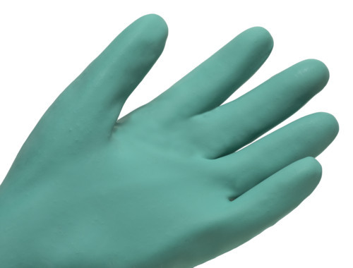 1CHNI50007_11 ÚJ! EUROCHEM NI550 ZÖLD NITRIL VEGYSZERÁLLÓ VÉDŐKESZTYŰ_7-11ig (G)