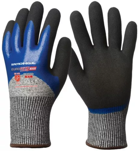 1CRAN07-1CRAN11    EUROCUT 5 VÁGÁSBIZTOS, 3/4 HÁT KÉK NITRIL    CSB RÉTEG_7-11   (G)