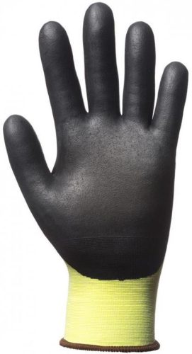 1CRBF07-1CRBF11    EUROCUT 3 SÁRGA VÁGÁSBIZT.3/4 HÁT FEKETE MIKROHAB.NITRIL_7-11   (G)