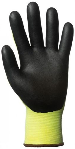 1CRNY11    EUROCUT 3 SÁRGA VÁGÁSBIZT.FEKETE MIKROHAB. NITRIL TENYÉR_11   (G)