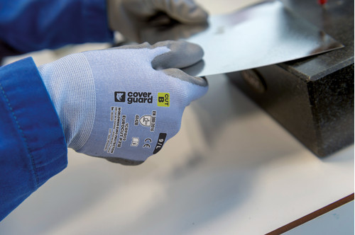 1CRPB00006    ÚJ!   EUROCUT P318 VÉKONY VÁG.BIZT. V.KESZTYŰ PU TENYÉRREL_06-11 ig (G)