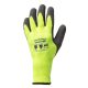 1LAFO11    EUROWINTER TÉLI HI-VÍZ SÁRGA SZÍNŰ BÉLELT AKRIL KESZTYŰ, HABOSÍTOTT LATEX TENYÉR+CSÚSZÁS BIZTOS RÉTEG_11   (G)