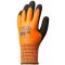   1LAWO08-1LAWO11    EUROWINTER TÉLI NARANCS KESZTYŰ, LATEX TENYÉR+CSB RÉTEG_8-11   (G)