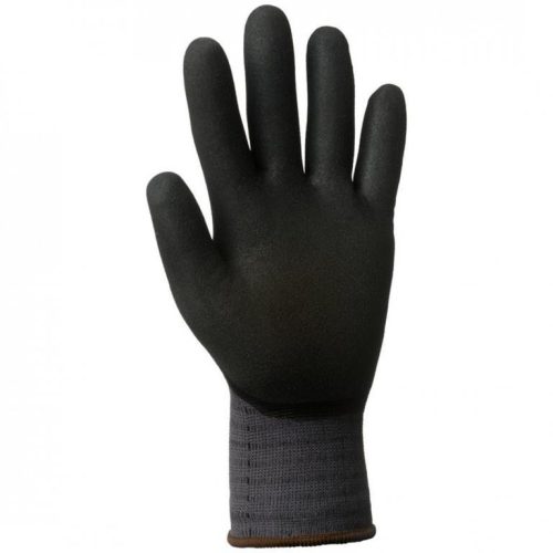 Coverguard  1NIBG11    ÚJ! EUROGRIP 3/4 HÁT FEKETE SZERELŐKESZTYŰ NITRIL MÁRTOTT+SANDY  CSB RÉTEG_11   (G)