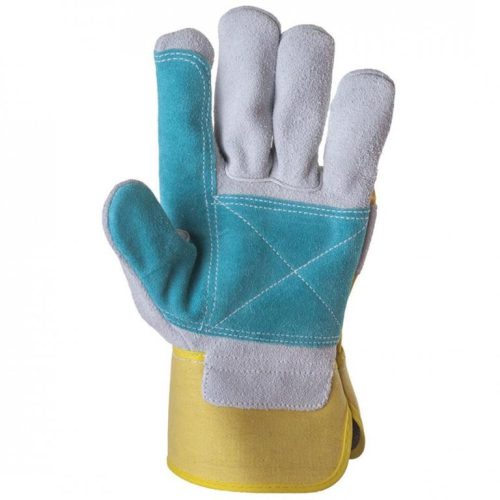 228-232    BŐRKESZTYŰ, 4244, DUPLA HASÍTÉKBŐR TENYÉR /SÁRGA VÁSZON_8-12   (G)