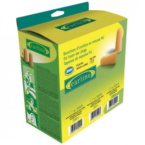 30215     EARLINE - PU ÖMLESZTETT FÜLDUGÓ, ADAGOLÓHOZ SNR 36DB   (G) (GHALL)