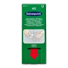 Cederroth Salvequick sebtisztító kendő sebkezelő adagoló utántöltő, 40 db
