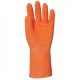 3818    MÁRTOTT NARANCS KREPP LATEX, ÉRDES, VEGYSZERÁLLÓ, 32CM_8   (G)
