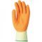   3863-3865    MÁRTOTT NARANCS LATEX KESZTYŰ, SÁRGA KÉZHÁT,CSÚSZÁSÁLLÓ_8-10   (G)