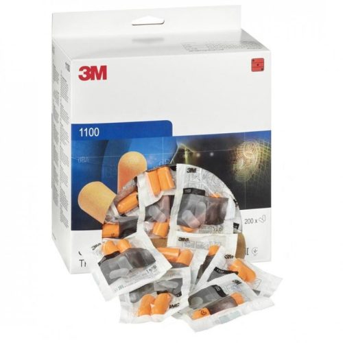 3M 1100  NARANCS SZÍNŰ FÜLDUGÓ SNR 37DB   (G) (3M)