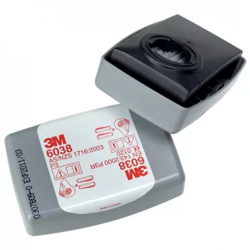 3M 6038 P3 SZŰRŐBETÉT, MÉRGEZŐ RÉSZECSKÉK+HF ELLEN+O3   (3ME)3M