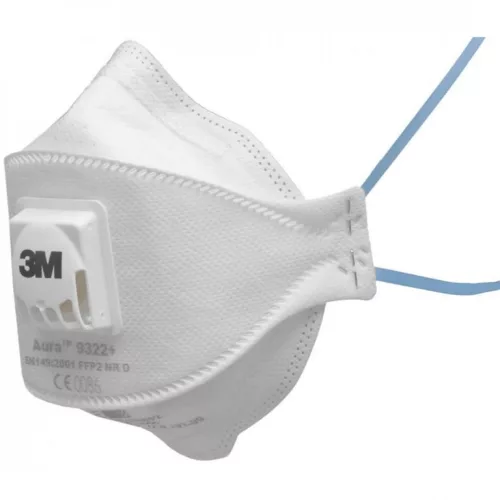 3M 9322   AURA FFP2 RÉSZECSKESZŰRŐ FÉLÁLARC, 120 DB/KRT   (G) (3M)