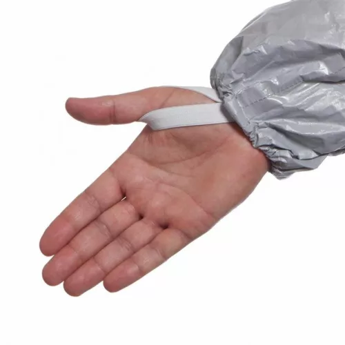 40902-40905  TYCHEM F SZÜRKE VEGYSZERÁLLÓ OVERÁL M-XXL   (G)