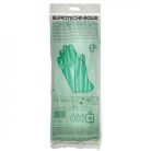 5507-5510    NITRIL, ZÖLD VEGYSZERÁLLÓ KESZTYŰ, 32CM/0,4MM, ÉRDESÍTETT_7-10   (G)