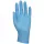 5906-5912    NITRIL ( NITRILE ) KÉK VIZSGÁLÓ KESZTYŰ  PÚDEROZOTT_S-XL   (G)