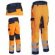 5HBA17000S-5HBA1704XL    HIBANA HI VIZ JÓLLÁTHATÓSÁGI  DERÉKNADRÁG NARANCS / SÖTÉTKÉK_S-03XL   (G)