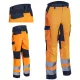 5HBA17000S-5HBA1704XL    HIBANA HI VIZ JÓLLÁTHATÓSÁGI  DERÉKNADRÁG NARANCS / SÖTÉTKÉK_S-03XL   (G)