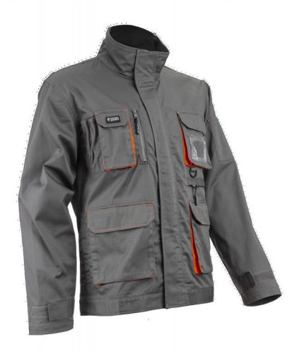 Coverguard  5PAV1500XS-5PAV1506XL     ÚJ! PADDOCK II MUNKAKABÁT SZÜRKE_NARANCS_XS-6XL   (G)