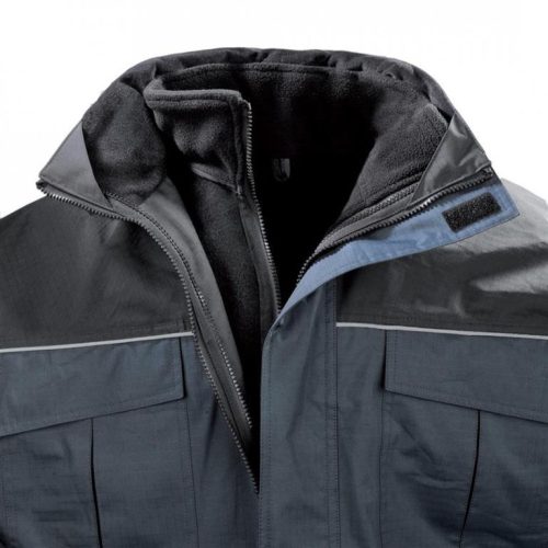 Coverguard  5RIBBS-5RIBBXXXL     RIPSTOP 4/1 KABÁT KÉK/FEKETE_S-XXXXL   (G)