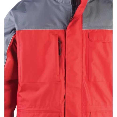 Coverguard  5RIPRM-5RIPRXXXL     RIPSTOP KABÁT PIROS/SZÜRKE_M-XXXL   (G)