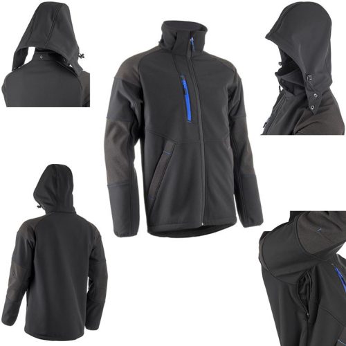 Coverguard  5YKY01000S-5YKY0103XL     YUKI II SOFTSHELL DZSEKI FEKETE/KÉK_S-03XL   (G)
