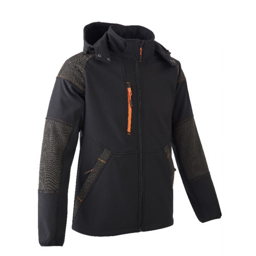 Coverguard  5YKY31000S-5YKY3103XL     YUKI II SOFTSHELL DZSEKI FEKETE / NARANCS_S-03XL   (G)
