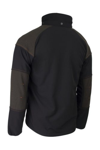 Coverguard  5YKY31000S-5YKY3103XL     YUKI II SOFTSHELL DZSEKI FEKETE / NARANCS_S-03XL   (G)