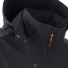 Coverguard  5YKY31000S-5YKY3103XL     YUKI II SOFTSHELL DZSEKI FEKETE / NARANCS_S-03XL   (G)