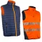   5YOR17000S-5YOR1704XL    YORU KIFORDÍTHATÓ MELLÉNY FLUO NARANCS / SÖTÉTKÉK_S-XXXL   (G)
