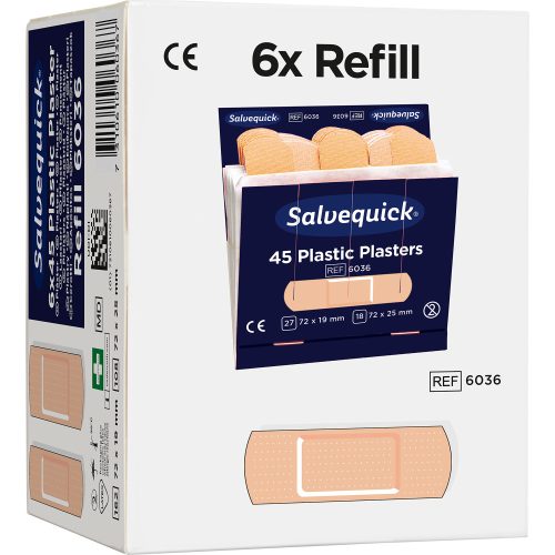 6036NOR Cederroth Salvequick műanyag sebtapasz utántöltő