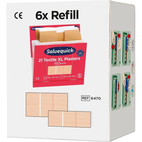Cederroth Salvequick nagy textil sebtapasz utántöltő