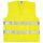 70204OXF     FLUO JÓL LÁTHATÓSÁGI MELLÉNY, 2 KERESZTCSÍK, SÁRGA_3XL   (G)