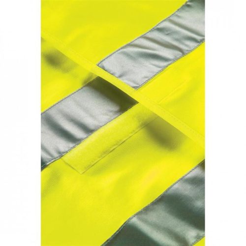 70213     FÉNYVISSZAVERŐ MELLÉNY - SÁRGA_XXL   (G)