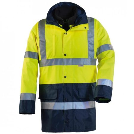 70548-70555     FLUO 4/1PE SÁRGA/KÉK KABÁT_XS-XXXXL (csgm)   (G)