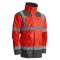   Coverguard  7KANAS-7KANAXXXXL     KANATA 4/1 HI-VIZ PIROS/SZÜRKE PE KABÁT _S-XXXL (csgm)   (G)