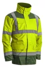 Coverguard  7KANGS-7KANGXXXXL    KANATA 4/1 HI-VIZ SÁRGA/ZÖLD PE KABÁT _S-XXXL (csgm)   (G)