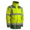   Coverguard  7KANGS-7KANGXXXXL    KANATA 4/1 HI-VIZ SÁRGA/ZÖLD PE KABÁT _S-XXXL (csgm)   (G)
