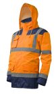 Coverguard  7KANOXS-7KANO6XL     KANATA 4/1 HI-VIZ NARANCS/KÉK PE KABÁT _S-XXXL (csgm)   (G)