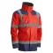   Coverguard  7KANRS-7KANRXXXXL    KANATA 4/1 HI-VIZ PIROS/KÉK PE KABÁT _S-XXXL (csgm)   (G)