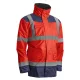Coverguard  7KANRS-7KANRXXXXL    KANATA 4/1 HI-VIZ PIROS/KÉK PE KABÁT _S-XXXL (csgm)   (G)