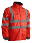 Coverguard  7KANRS-7KANRXXXXL    KANATA 4/1 HI-VIZ PIROS/KÉK PE KABÁT _S-XXXL (csgm)   (G)