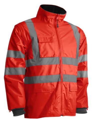 Coverguard  7KANRS-7KANRXXXXL    KANATA 4/1 HI-VIZ PIROS/KÉK PE KABÁT _S-XXXL (csgm)   (G)