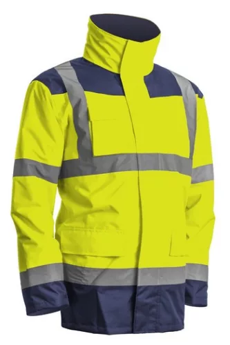 Coverguard  7KANYXS-7KANY6XL     KANATA 4/1 HI-VIZ SÁRGA/KÉK PE KABÁT _S-XXXL (csgm)   (G)