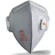 8763220 UVEX 3220 SILV-AIR C FFP2 NR AKTÍVSZENES SZELEPES PORMASZK